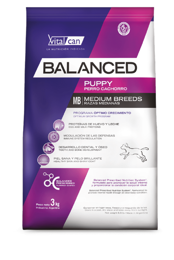 BALANCED PERRO CACHORRO RAZA MEDIANA