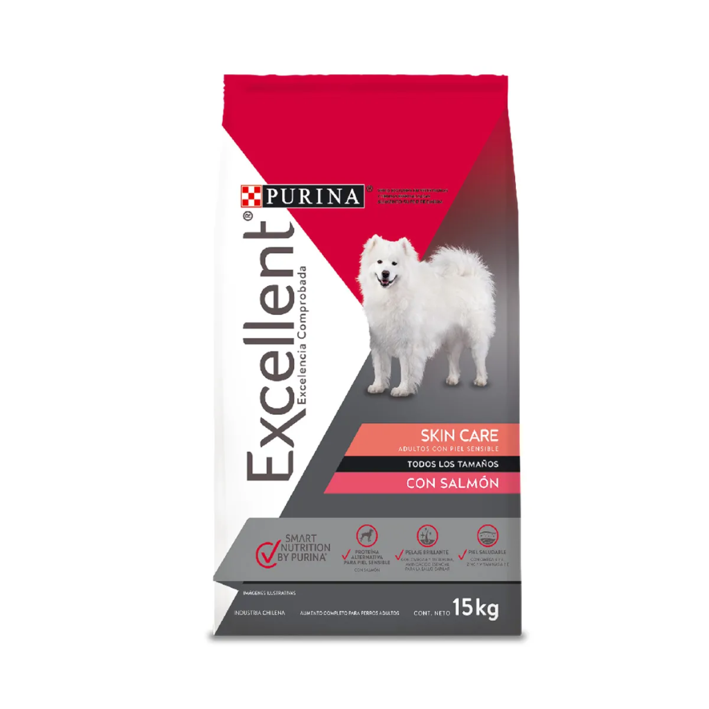 Excellent perro Skin Care Salmón